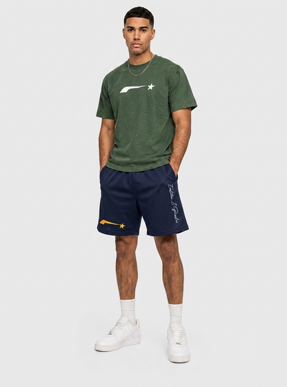 Logo Mesh Shorts