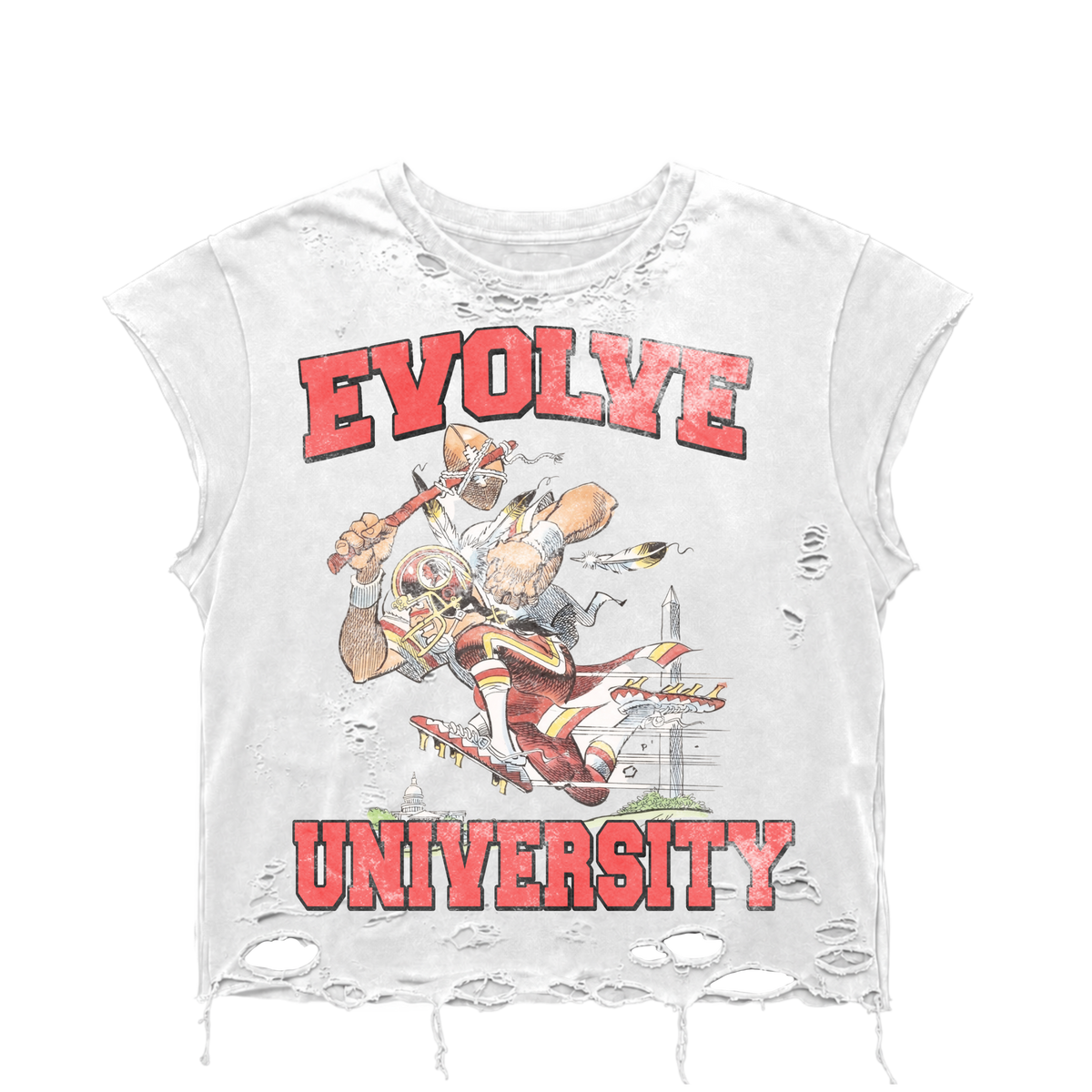 University Sleeveless Tee
