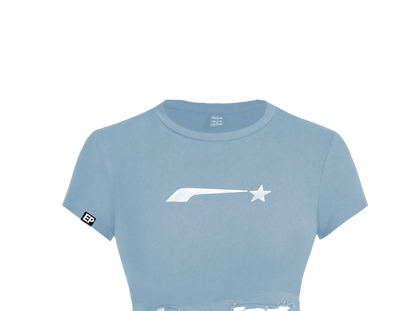Women’s logo crop tee