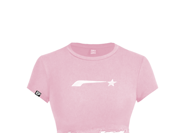 Women’s logo crop tee