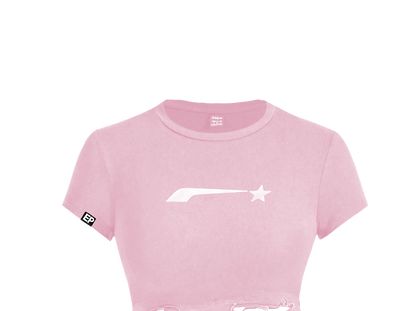 Women’s logo crop tee