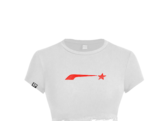 Women’s logo crop tee