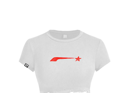 Women’s logo crop tee
