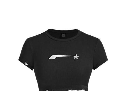 Women’s logo crop tee